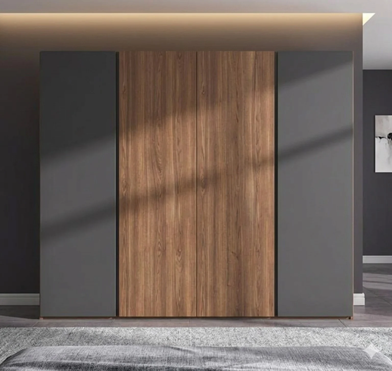 Modern custom wardrobe design